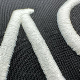 モンクレール MONCLER ロゴワッペン半袖シャツ ブラック コットン レディース 半袖Ｔシャツ