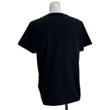 モンクレール MONCLER ロゴワッペン半袖シャツ ブラック コットン レディース 半袖Ｔシャツ