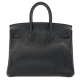 エルメス HERMES バーキン25 C刻印　(2018年製) ブラック　ゴールド金具 スイフト レディース ハンドバッグ