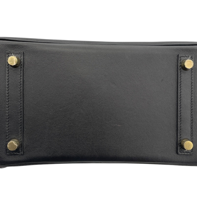 エルメス HERMES バーキン25 C刻印　(2018年製) ブラック　ゴールド金具 スイフト レディース ハンドバッグ