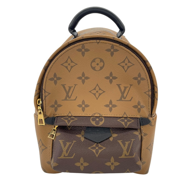 ルイ・ヴィトン LOUIS VUITTON パームスプリングス・バックパックMINI M42411 ブラウン モノグラム・リバース レディース リュック・デイパック