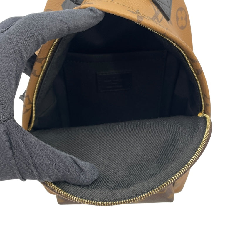 ルイ・ヴィトン LOUIS VUITTON パームスプリングス・バックパックMINI M42411 ブラウン モノグラム・リバース レディース リュック・デイパック