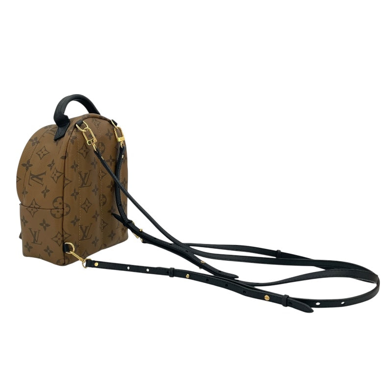 ルイ・ヴィトン LOUIS VUITTON パームスプリングス・バックパックMINI M42411 ブラウン モノグラム・リバース レディース リュック・デイパック