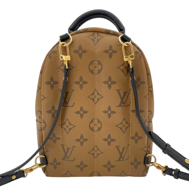 ルイ・ヴィトン LOUIS VUITTON パームスプリングス・バックパックMINI M42411 ブラウン モノグラム・リバース レディース リュック・デイパック