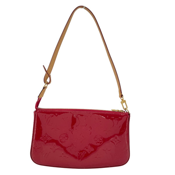 ルイ・ヴィトン LOUIS VUITTON ポシェット・アクセソワール M91577 ポムダムール モノグラム・ヴェルニ レディース ポーチ