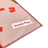 エルメス HERMES ガヴロッシュ 45 《ジャスト・マリッド》 H894115S 03 ローズ・パール/ヴュー・ローズ/イエロー シルク レディース スカーフ