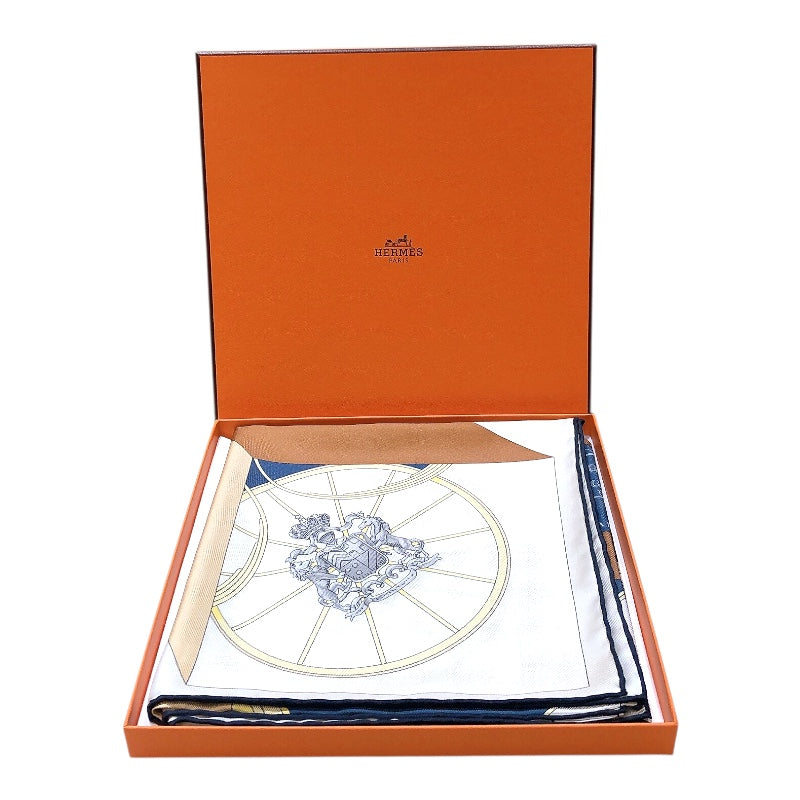 エルメス HERMES カレ90　SPRINGS SPRINGS マルチカラー シルク レディース スカーフ