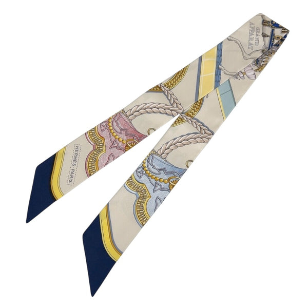 はまやらわ　(美品) HERMES エルメス ツイリー レ・アリュール HERMES [化粧箱付属] Hermes エルメス ツイリー スカーフ 高級