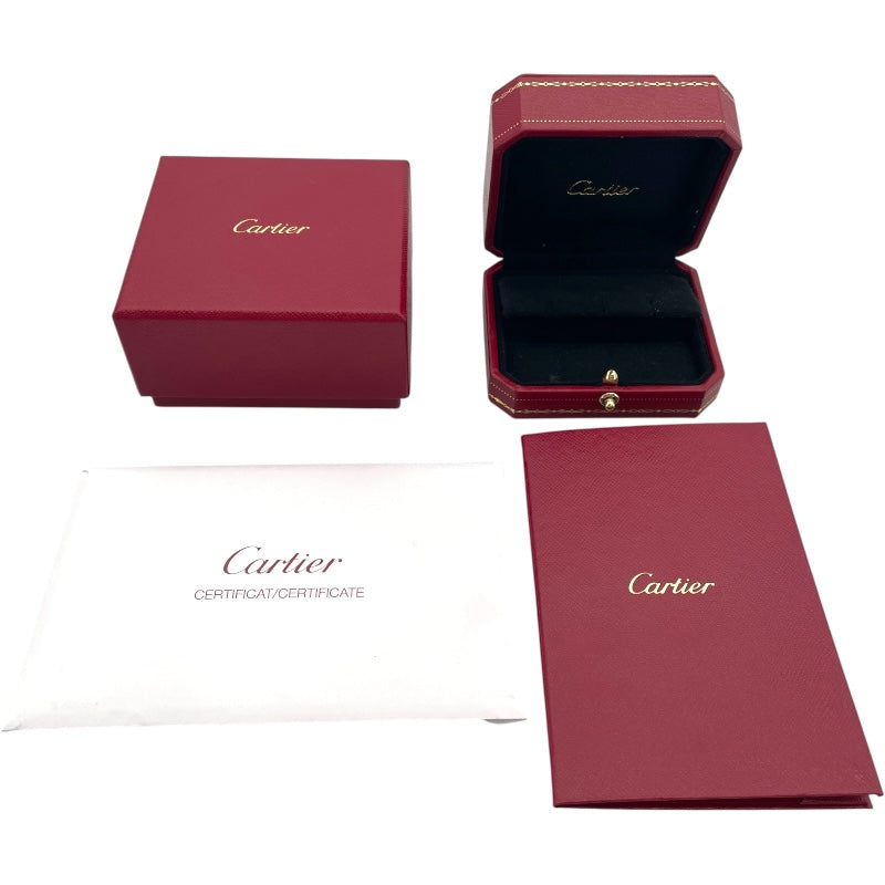 カルティエ Cartier ジュストアンクル フープダイヤピアス SM イエローゴールド 750YG ジュエリー