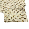 ルイ・ヴィトン LOUIS VUITTON モノグラム総柄半袖ワンピース F0JD85 ベージュ コットン レディース ワンピース