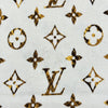 ルイ・ヴィトン LOUIS VUITTON モノグラム総柄半袖ワンピース F0JD85 ベージュ コットン レディース ワンピース