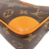 ルイ・ヴィトン LOUIS VUITTON トロカデロ･ウェアラブル ウォレット M14058 ブラウン　ゴールド金具 モノグラム メンズ ショルダーバッグ