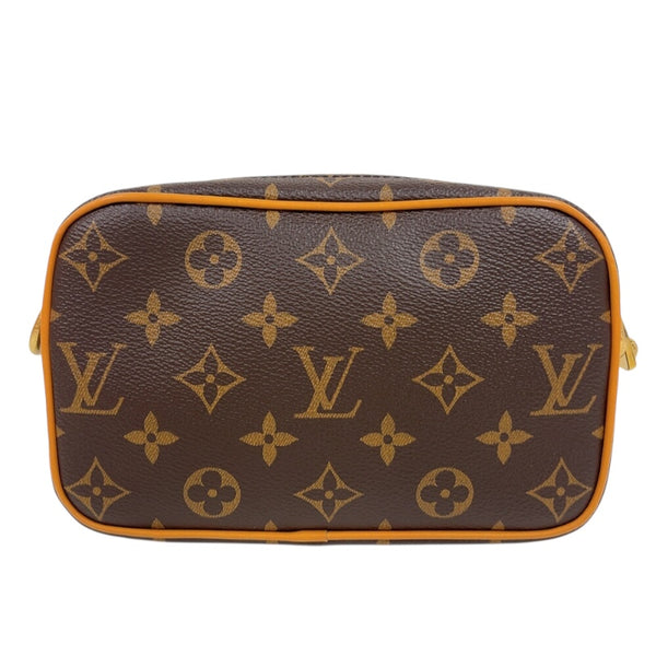 ルイ・ヴィトン LOUIS VUITTON トロカデロ･ウェアラブル ウォレット M14058 ブラウン　ゴールド金具 モノグラム メンズ ショルダーバッグ