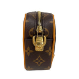 ルイ・ヴィトン LOUIS VUITTON トロカデロ･ウェアラブル ウォレット M14058 ブラウン　ゴールド金具 モノグラム メンズ ショルダーバッグ
