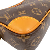 ルイ・ヴィトン LOUIS VUITTON トロカデロ･ウェアラブル ウォレット M14058 ブラウン　ゴールド金具 モノグラム メンズ ショルダーバッグ