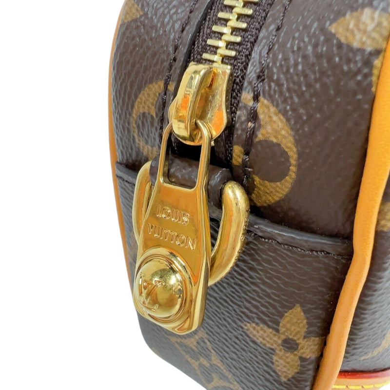 ルイ・ヴィトン LOUIS VUITTON トロカデロ･ウェアラブル ウォレット M14058 ブラウン　ゴールド金具 モノグラム メンズ ショルダーバッグ