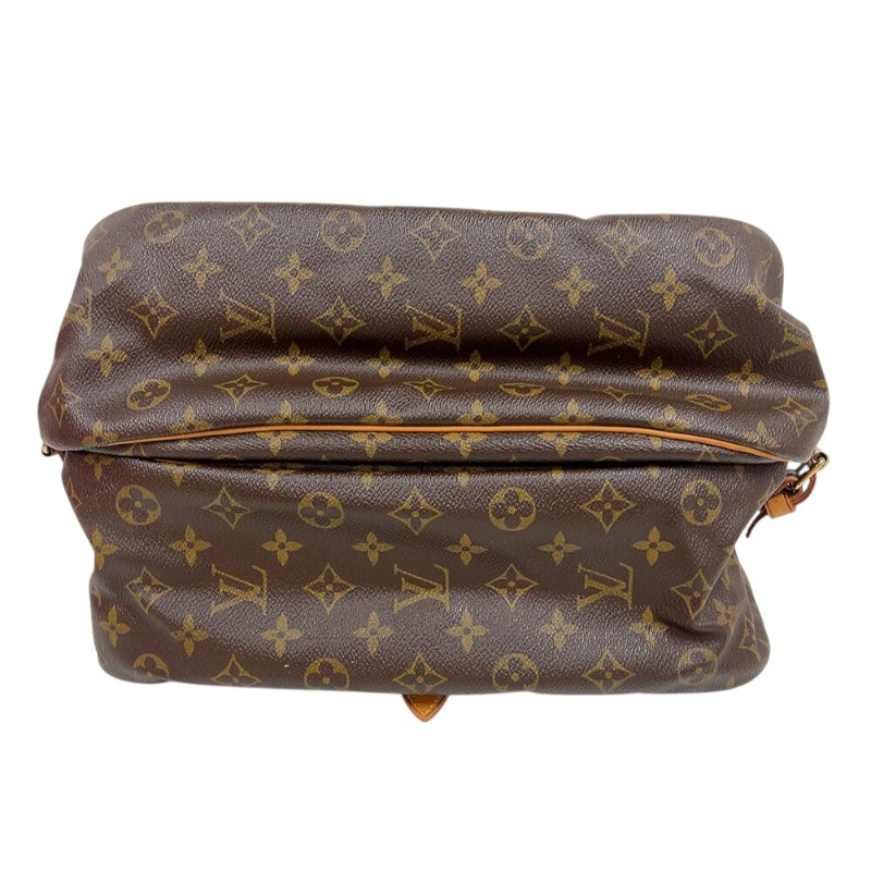 ルイ・ヴィトン LOUIS VUITTON ソミュール35 M42254 ブラウン ゴールド金具 モノグラム レディース ショルダーバッグ