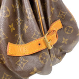 ルイ・ヴィトン LOUIS VUITTON ソミュール35 M42254 ブラウン ゴールド金具 モノグラム レディース ショルダーバッグ