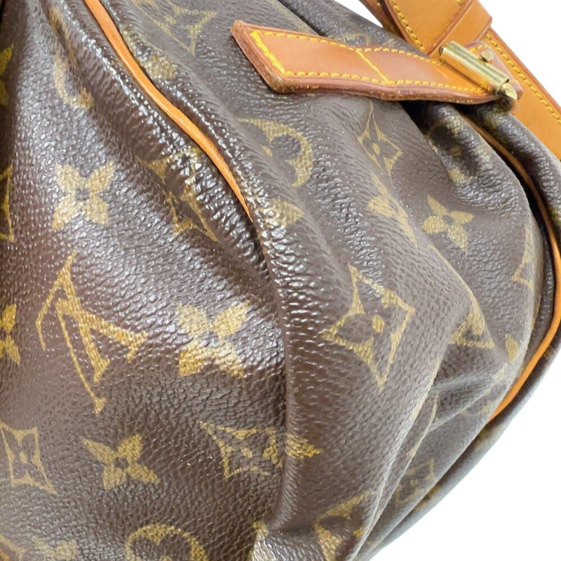 ルイ・ヴィトン LOUIS VUITTON ソミュール35 M42254 ブラウン ゴールド金具 モノグラム レディース ショルダーバッグ