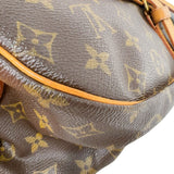 ルイ・ヴィトン LOUIS VUITTON ソミュール35 M42254 ブラウン ゴールド金具 モノグラム レディース ショルダーバッグ