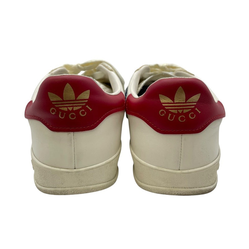 グッチ GUCCI ガゼルローカットスニーカー 646652 ホワイト レディース スニーカー