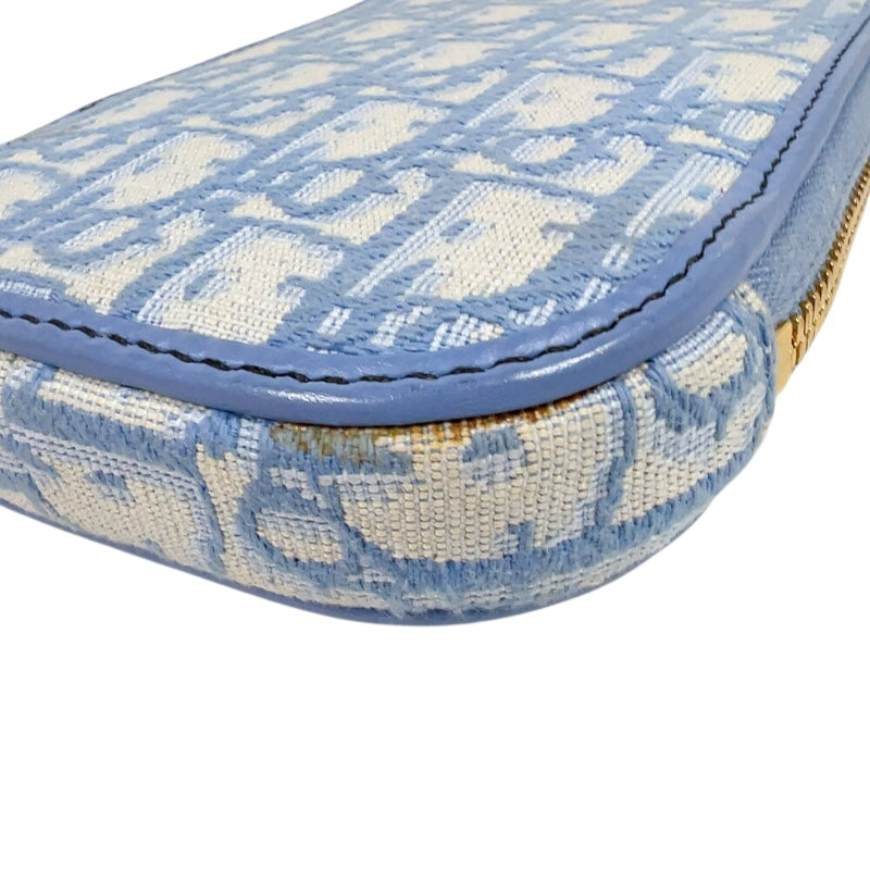 クリスチャン・ディオール Christian Dior 30モンテーニュフォンホルダー S2114UTZQ ターコイズ　ゴールド金具 オブリークジャガード レディース ショルダーバッグ