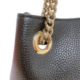 グッチ GUCCI ソーホー チェーントートバッグ 536196 ブラック　ゴールド金具 レザー レディース トートバッグ