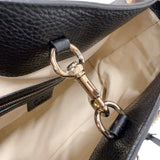 グッチ GUCCI ソーホー チェーントートバッグ 536196 ブラック　ゴールド金具 レザー レディース トートバッグ