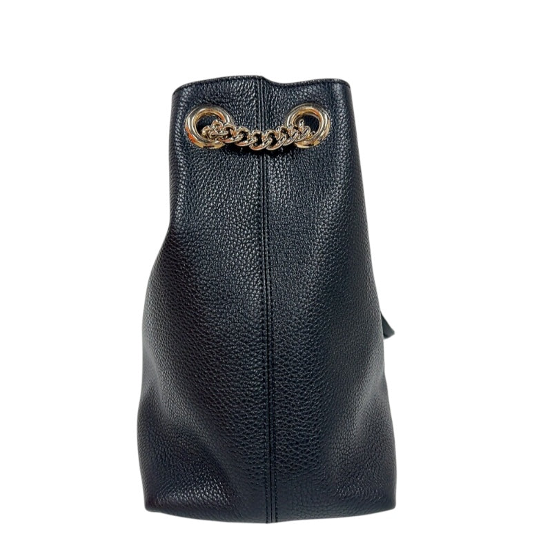 グッチ GUCCI ソーホー チェーントートバッグ 536196 ブラック　ゴールド金具 レザー レディース トートバッグ