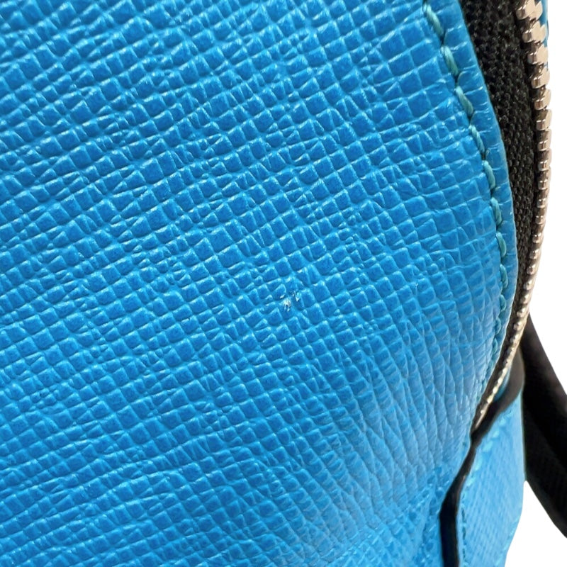 ルイ・ヴィトン LOUIS VUITTON ディスカバリー・バックパック M30409 ブルー　シルバー金具 タイガラマ メンズ リュック・デイパック