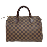ルイ・ヴィトン LOUIS VUITTON スピーディ30 N41531 ブラウン　ゴールド金具 ダミエ ユニセックス ボストンバッグ