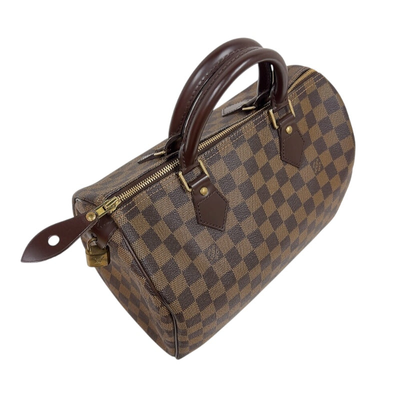 ルイ・ヴィトン LOUIS VUITTON スピーディ30 N41531 ブラウン　ゴールド金具 ダミエ ユニセックス ボストンバッグ