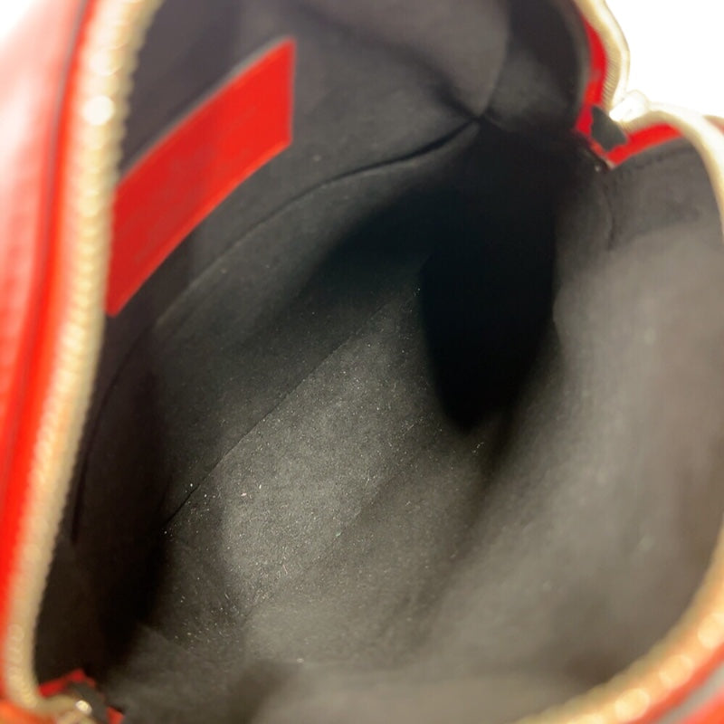 ルイ・ヴィトン LOUIS VUITTON ダヌーブPM　シュプリームコラボ M53417 レッド/ホワイト　シルバー金具 エピ ユニセックス ショルダーバッグ