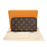 ルイ・ヴィトン LOUIS VUITTON ジッピー・ウォレット M42616 ブラウン　ゴールド金具 モノグラムキャンバス ユニセックス 長財布