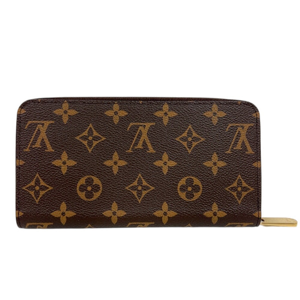 ルイ・ヴィトン LOUIS VUITTON ジッピー・ウォレット M42616 ブラウン　ゴールド金具 モノグラムキャンバス ユニセックス 長財布