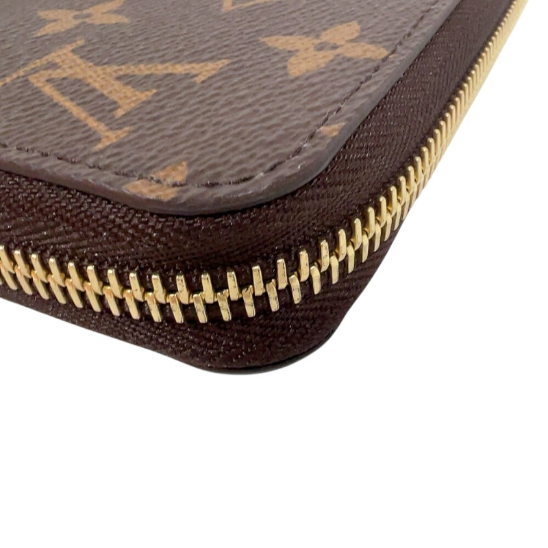 ルイ・ヴィトン LOUIS VUITTON ジッピー・ウォレット M42616 ブラウン　ゴールド金具 モノグラムキャンバス ユニセックス 長財布