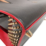クリスチャン・ルブタン Christian louboutin パロマミディアム　スタッズトートバッグ ブラック　ゴールド金具 レザー レディース ハンドバッグ