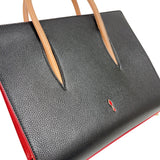クリスチャン・ルブタン Christian louboutin パロマミディアム　スタッズトートバッグ ブラック　ゴールド金具 レザー レディース ハンドバッグ