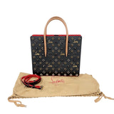 クリスチャン・ルブタン Christian louboutin パロマミディアム　スタッズトートバッグ ブラック　ゴールド金具 レザー レディース ハンドバッグ