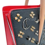 クリスチャン・ルブタン Christian louboutin パロマミディアム　スタッズトートバッグ ブラック　ゴールド金具 レザー レディース ハンドバッグ