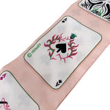 エルメス HERMES ツイリー　トランプ　JEU DE CARTES ピンク シルク レディース スカーフ