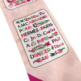 エルメス HERMES ツイリー　トランプ　JEU DE CARTES ピンク シルク レディース スカーフ