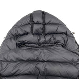 モンクレール MONCLER HERMINE ダウンコート E20934930005 53048 ブラック ナイロン レディース その他アウター