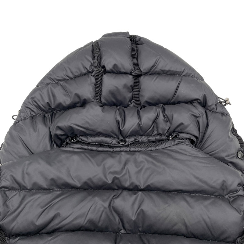 モンクレール MONCLER HERMINE ダウンコート E20934930005 53048 ブラック ナイロン レディース その他アウター