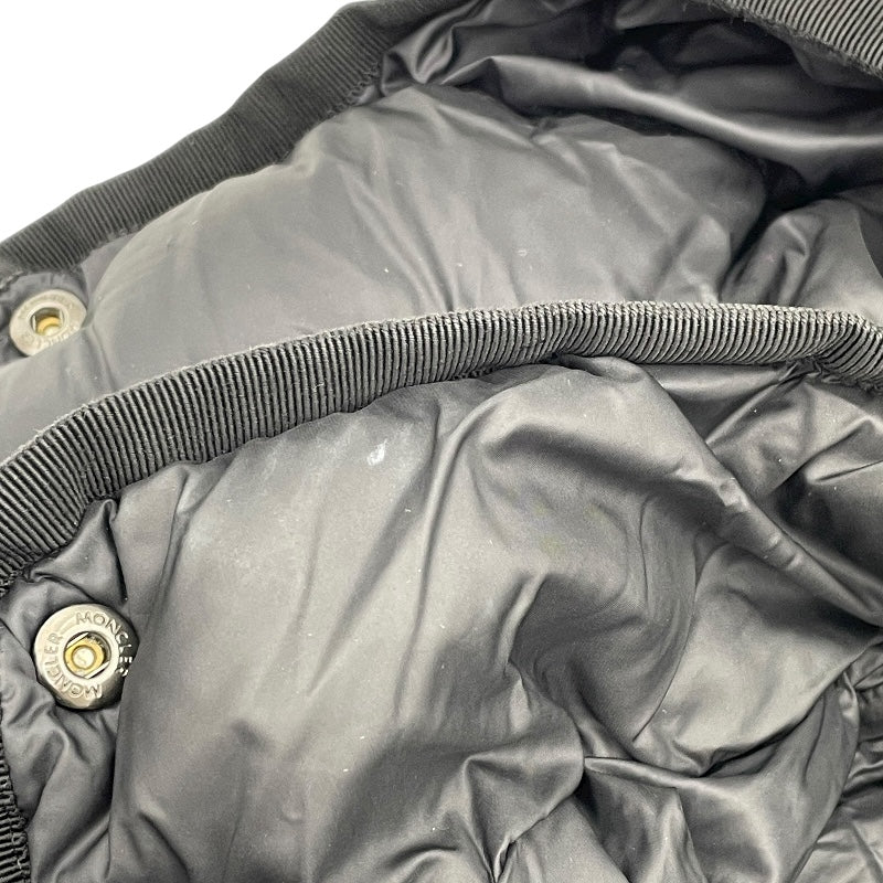 モンクレール MONCLER HERMINE ダウンコート E20934930005 53048 ブラック ナイロン レディース その他アウター