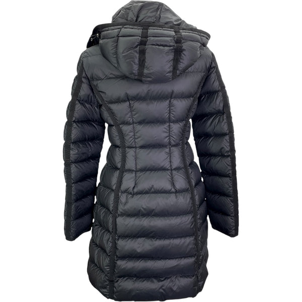 モンクレール MONCLER HERMINE ダウンコート E20934930005 53048 ブラック ナイロン レディース その他アウター