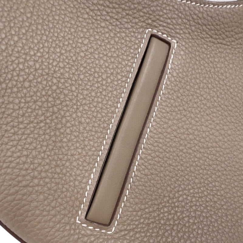 エルメス HERMES プティアルソン W刻印　(2024年製) エトゥープ　シルバー金具 トゴ ユニセックス ショルダーバッグ