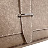 エルメス HERMES スティーブライトジュニア W刻印　(2024年製) エトゥープ　シルバー金具 トゴ ユニセックス ショルダーバッグ