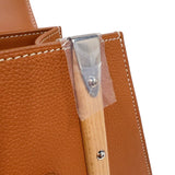 ゴヤール GOYARD サイゴンPM ブラウン　シルバー金具 トリヨンレザー/カウハイドレザー/ウッド レディース ハンドバッグ