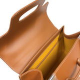 ゴヤール GOYARD サイゴンPM ブラウン　シルバー金具 トリヨンレザー/カウハイドレザー/ウッド レディース ハンドバッグ